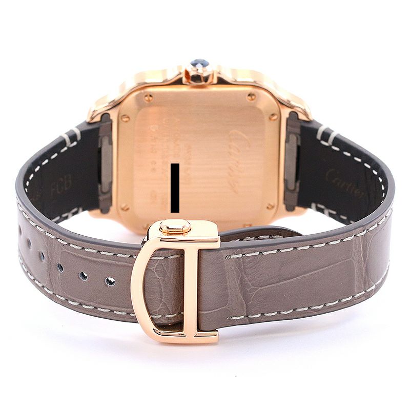 【中古】CARTIER SANTOS DE CARTIER MEDIUM MODEL カルティエ サントス ドゥ カルティエ MM WJSA0012