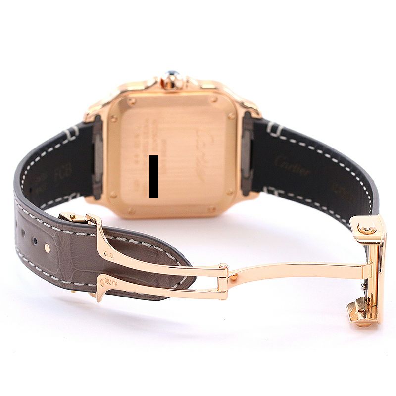 【中古】CARTIER SANTOS DE CARTIER MEDIUM MODEL カルティエ サントス ドゥ カルティエ MM WJSA0012