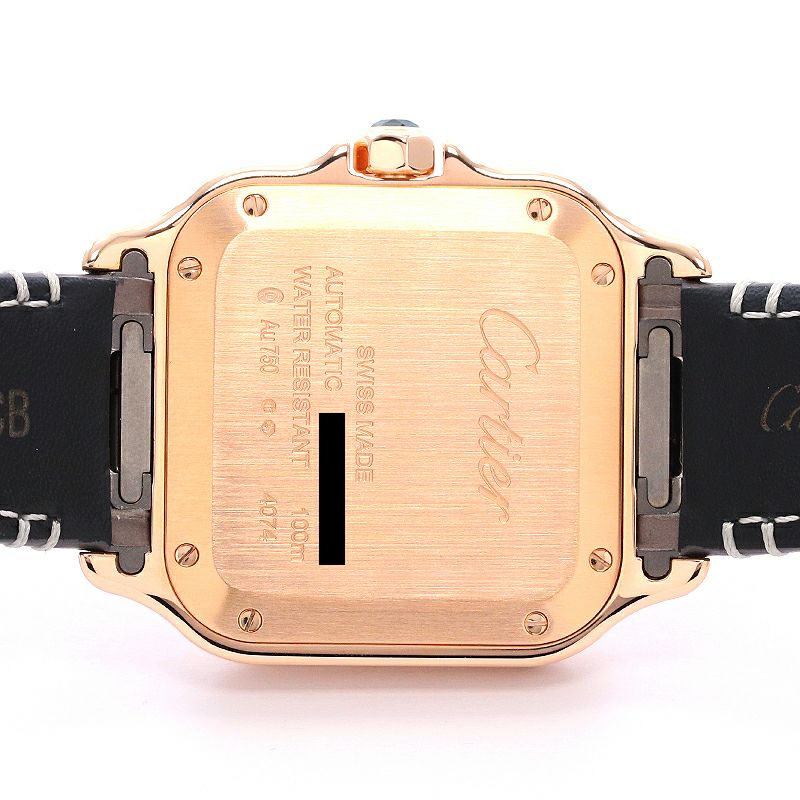 【中古】CARTIER SANTOS DE CARTIER MEDIUM MODEL カルティエ サントス ドゥ カルティエ MM WJSA0012