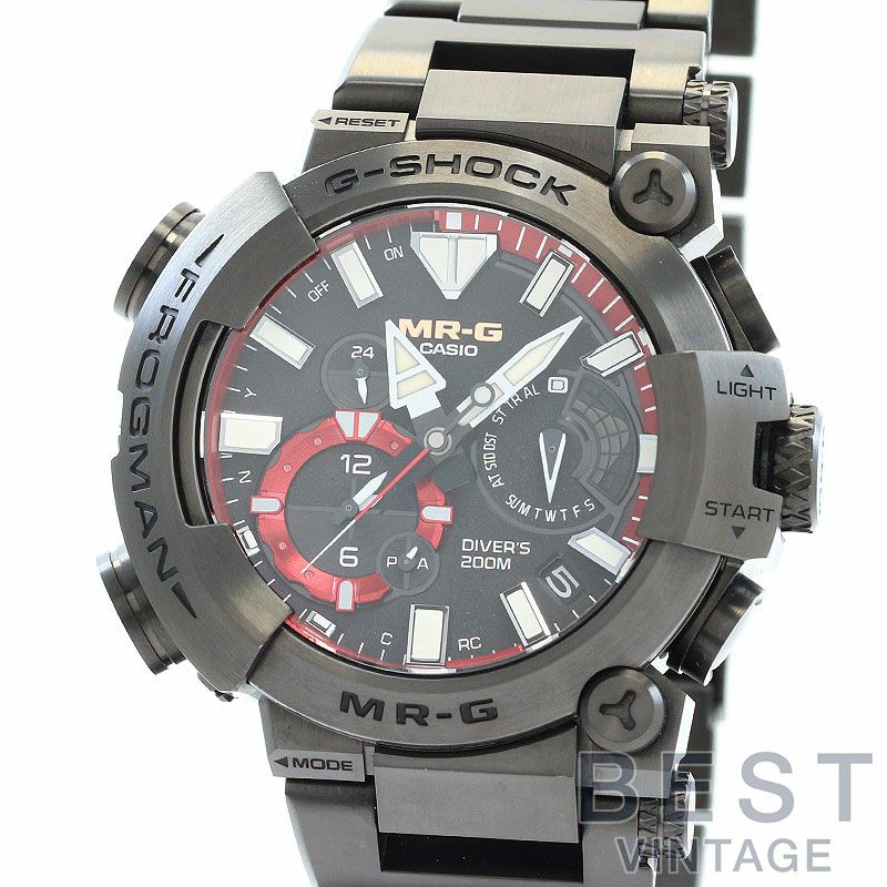【中古】CASIO G-SHOCH MR-G FROGMAN カシオ Gショック MR-G フロッグマン MRG-BF1000B-1AJR