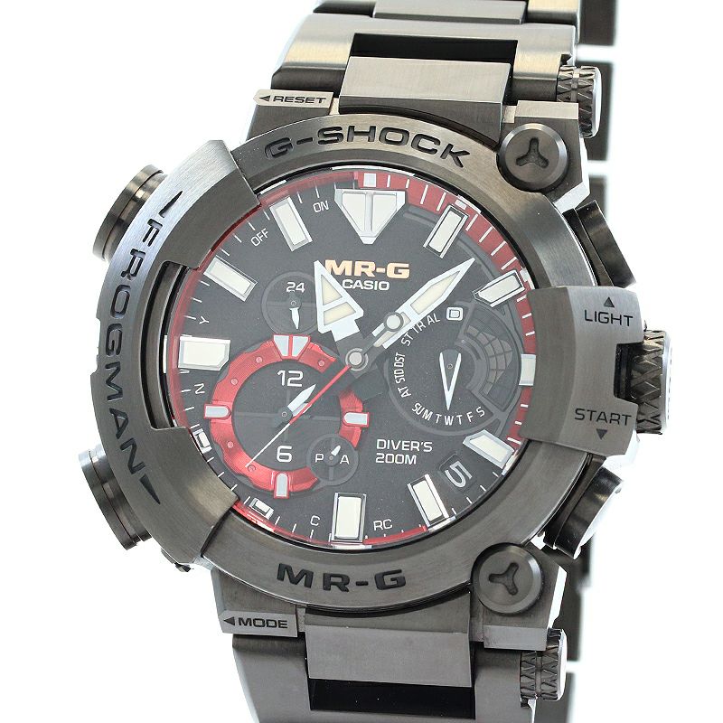 【中古】CASIO G-SHOCH MR-G FROGMAN カシオ Gショック MR-G フロッグマン MRG-BF1000B-1AJR