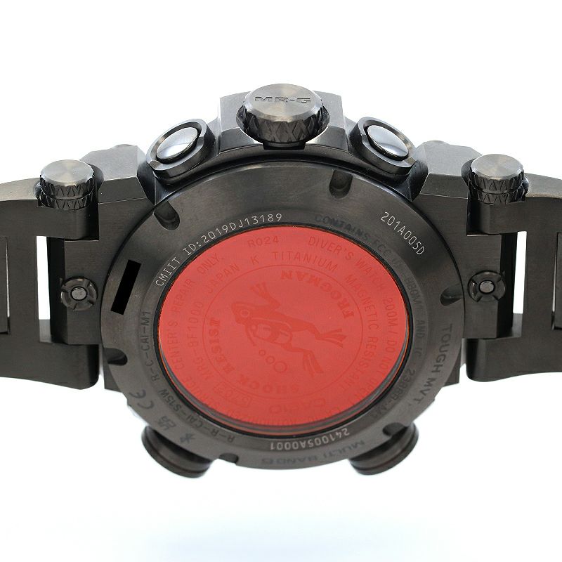 【中古】CASIO G-SHOCH MR-G FROGMAN カシオ Gショック MR-G フロッグマン MRG-BF1000B-1AJR