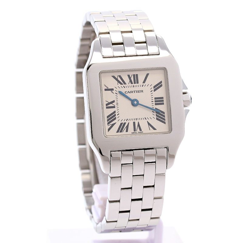 中古】CARTIER SANTOS DEMOISELLE LARGE MODEL カルティエ サントス