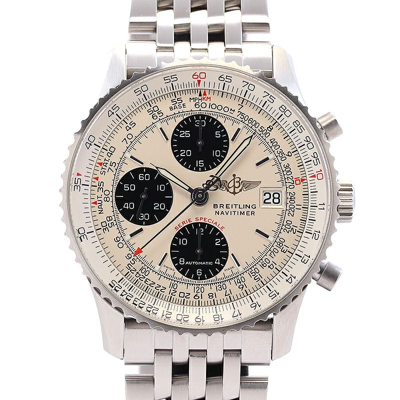 【中古】BREITLING NAVITIMER FIGHTERS ブライトリング ナビタイマー ファイターズ A13330 (A153GFTNP)