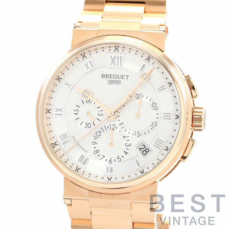 【中古】BREGUET MARINE CHRONOGRAPHE 5527 ブレゲ マリーン クロノグラフ 5527 5527BR/12/RW0 (G5527BR12RW0)