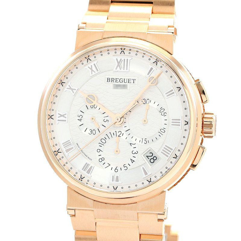 【中古】BREGUET MARINE CHRONOGRAPHE 5527 ブレゲ マリーン クロノグラフ 5527 5527BR/12/RW0 (G5527BR12RW0)