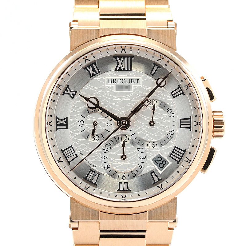 【中古】BREGUET MARINE CHRONOGRAPHE 5527 ブレゲ マリーン クロノグラフ 5527 5527BR/12/RW0 (G5527BR12RW0)