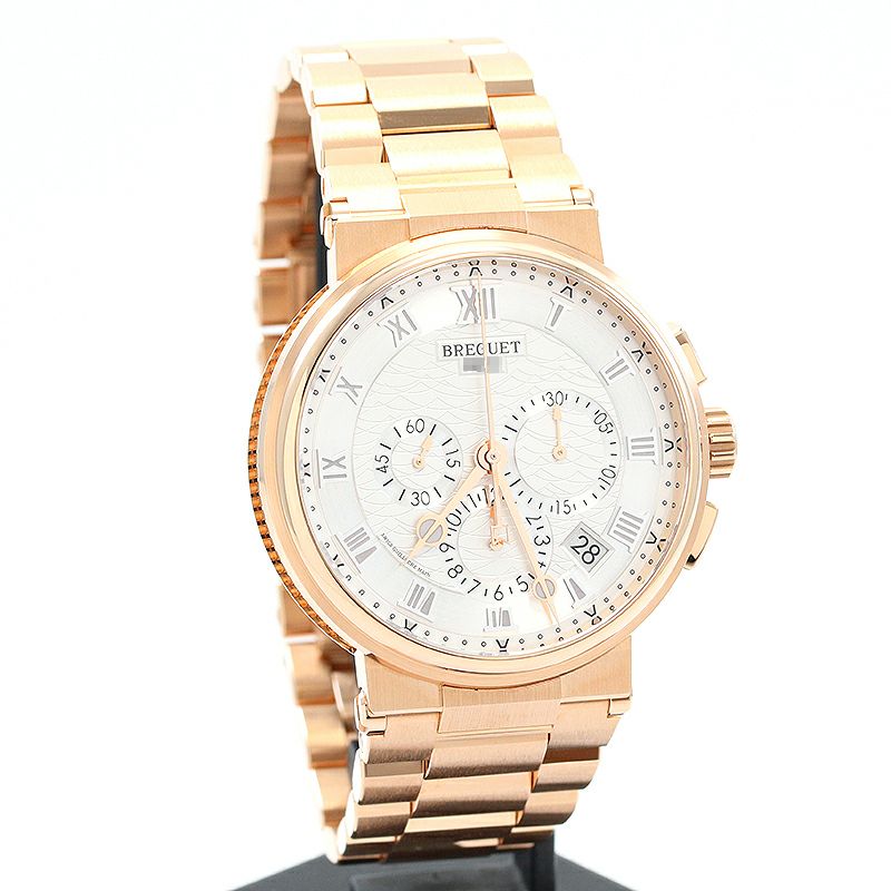【中古】BREGUET MARINE CHRONOGRAPHE 5527 ブレゲ マリーン クロノグラフ 5527 5527BR/12/RW0 (G5527BR12RW0)