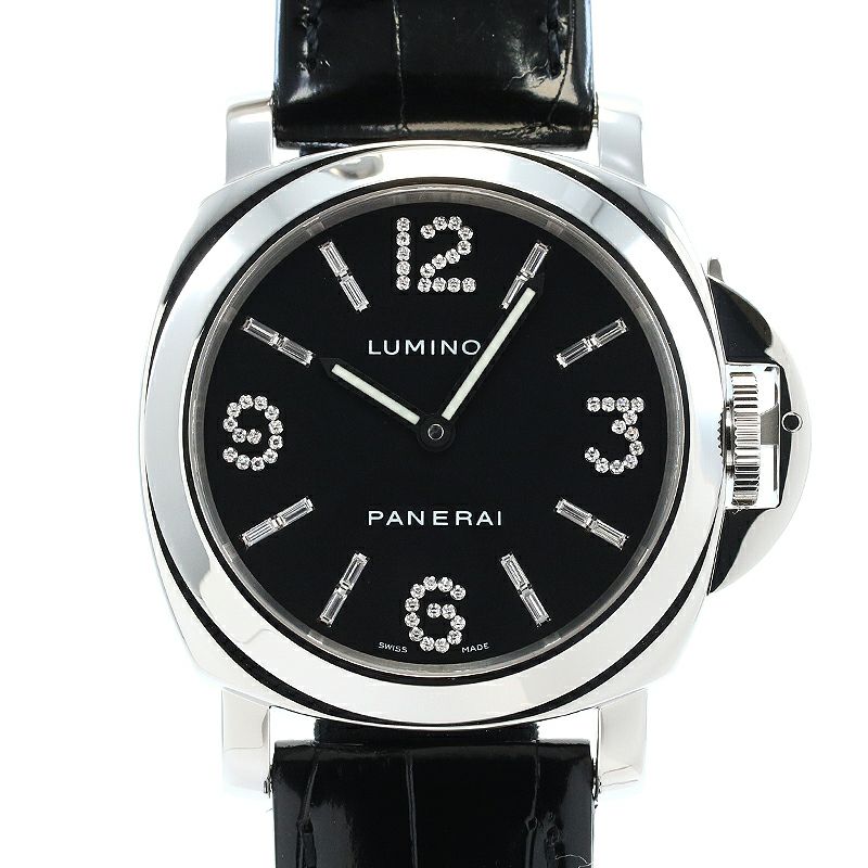 【中古】PANERAI LUMINOR BASE 44MM DIAMOND COLLECTION パネライ ルミノールベース 44MM ダイヤモンドコレクション PAM00030