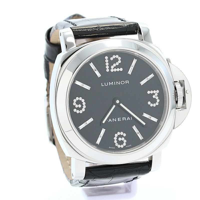 【中古】PANERAI LUMINOR BASE 44MM DIAMOND COLLECTION パネライ ルミノールベース 44MM ダイヤモンドコレクション PAM00030