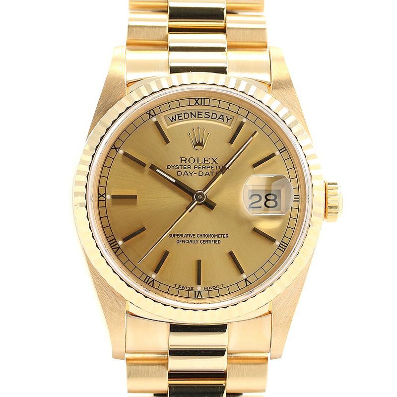 【中古】ROLEX OYSTER PERPETUAL DAY-DATE ロレックス オイスターパーペチュアル デイデイト 18238