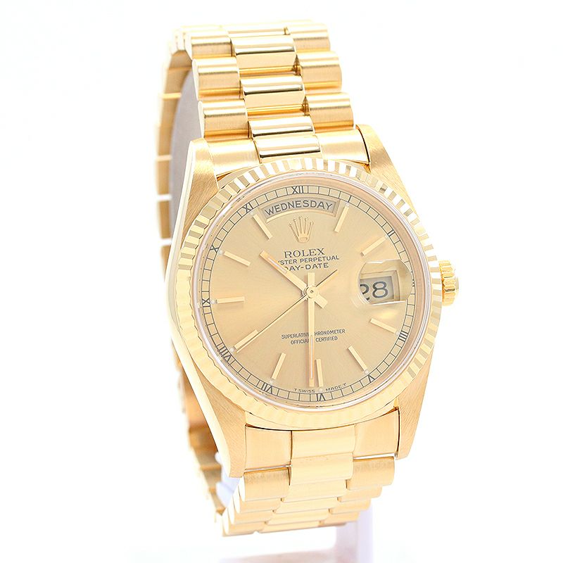 【中古】ROLEX OYSTER PERPETUAL DAY-DATE ロレックス オイスターパーペチュアル デイデイト 18238