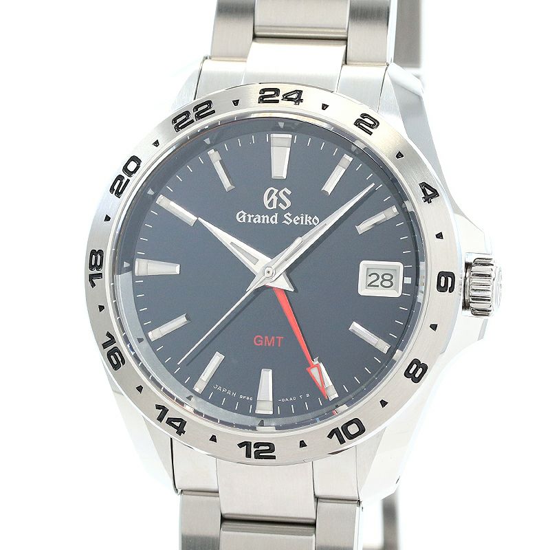【中古】GRAND SEIKO 9F QUARTZ GMT MASTER SHOP LIMITED グランドセイコー 9Fクォーツ GMT マスターショップ限定 SBGN005(9F86-0AB0)