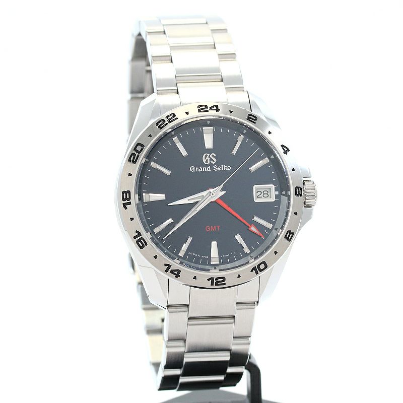 【中古】GRAND SEIKO 9F QUARTZ GMT MASTER SHOP LIMITED グランドセイコー 9Fクォーツ GMT マスターショップ限定 SBGN005(9F86-0AB0)