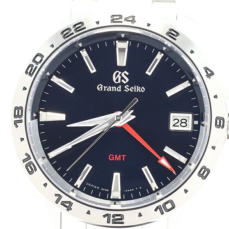 【中古】GRAND SEIKO 9F QUARTZ GMT MASTER SHOP LIMITED グランドセイコー 9Fクォーツ GMT マスターショップ限定 SBGN005(9F86-0AB0)