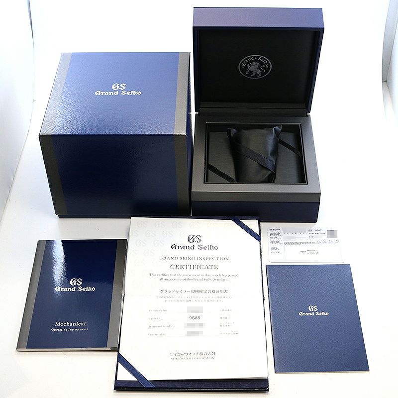 【中古】GRAND SEIKO HERITAGE COLLECTION 62GS MODERN DESIGN MOON NIGHT グランドセイコー ヘリテージコレクション 62GS現代デザイン 月夜 SBGH273(9S85-01H0)