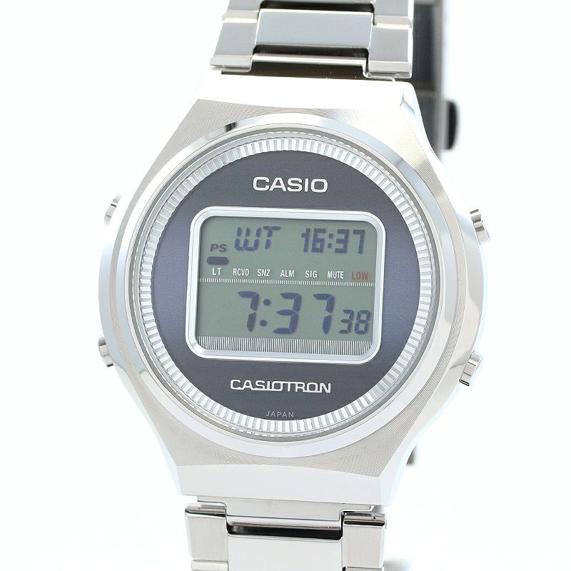 【中古】CASIO CASIOTRON CASIO WATCH 50TH ANNIVERSARY EDITION カシオ カシオトロン カシオウオッチ50周年 記念モデル TRN-50-2AJR