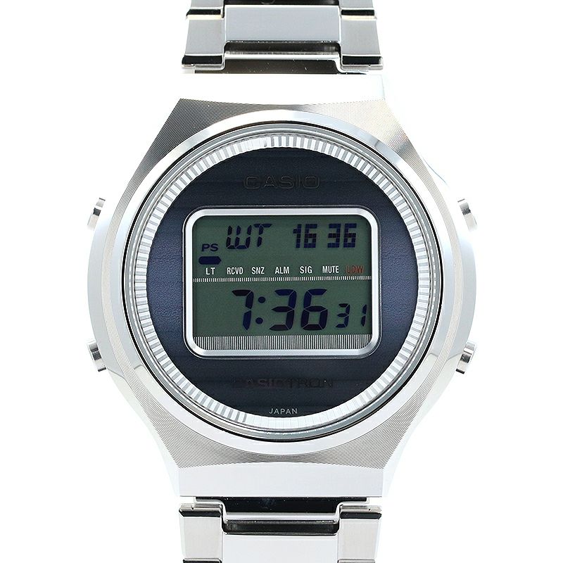 【中古】CASIO CASIOTRON CASIO WATCH 50TH ANNIVERSARY EDITION カシオ カシオトロン カシオウオッチ50周年 記念モデル TRN-50-2AJR