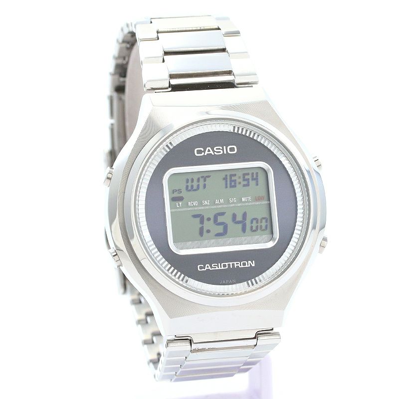 【中古】CASIO CASIOTRON CASIO WATCH 50TH ANNIVERSARY EDITION カシオ カシオトロン カシオウオッチ50周年 記念モデル TRN-50-2AJR
