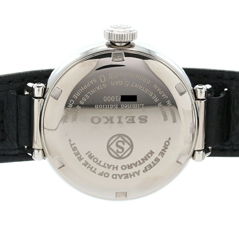 【中古】SEIKO PRESAGE SEIKO BRAND 100TH ANNIVERSARY KINTARO HATTORI LIMITED EDITION セイコー プレサージュ ブランド100周年記念 服部金太郎 限定モデル SART001(6R5H-00A0)