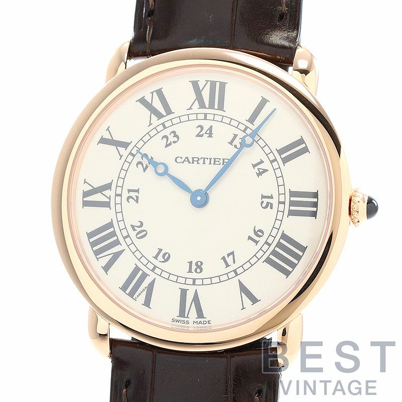 【中古】CARTIER RONDE LOUIS CARTIER LARGE MODEL カルティエ ロンド ルイ カルティエ LM 36MM W6800251