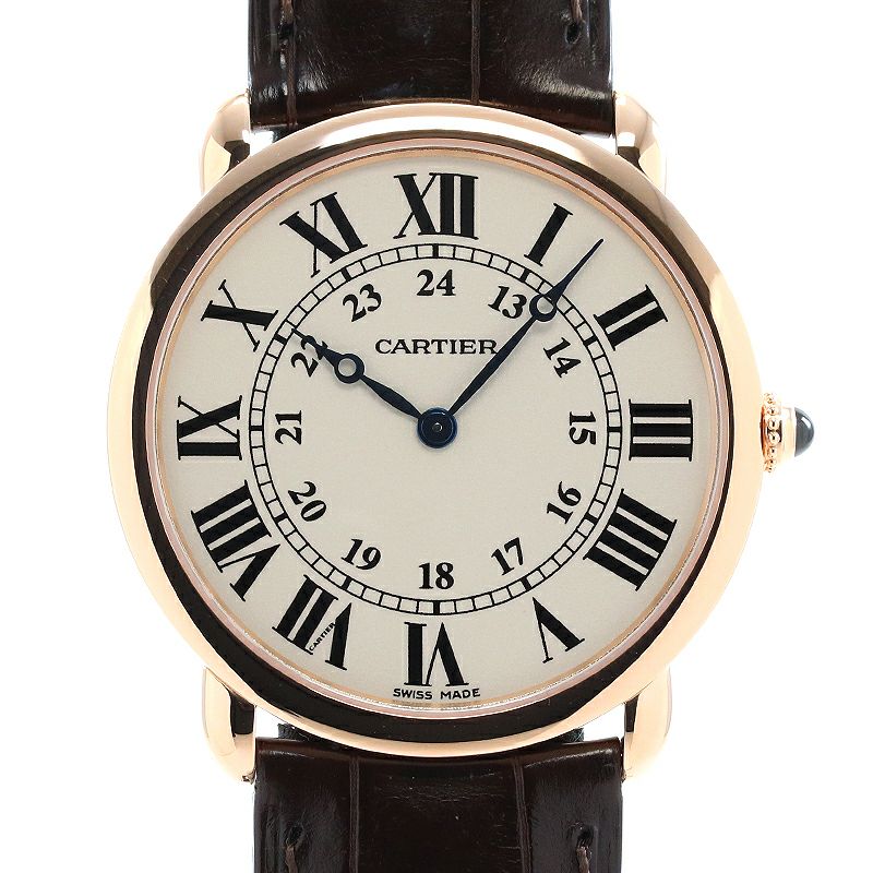 【中古】CARTIER RONDE LOUIS CARTIER LARGE MODEL カルティエ ロンド ルイ カルティエ LM 36MM W6800251