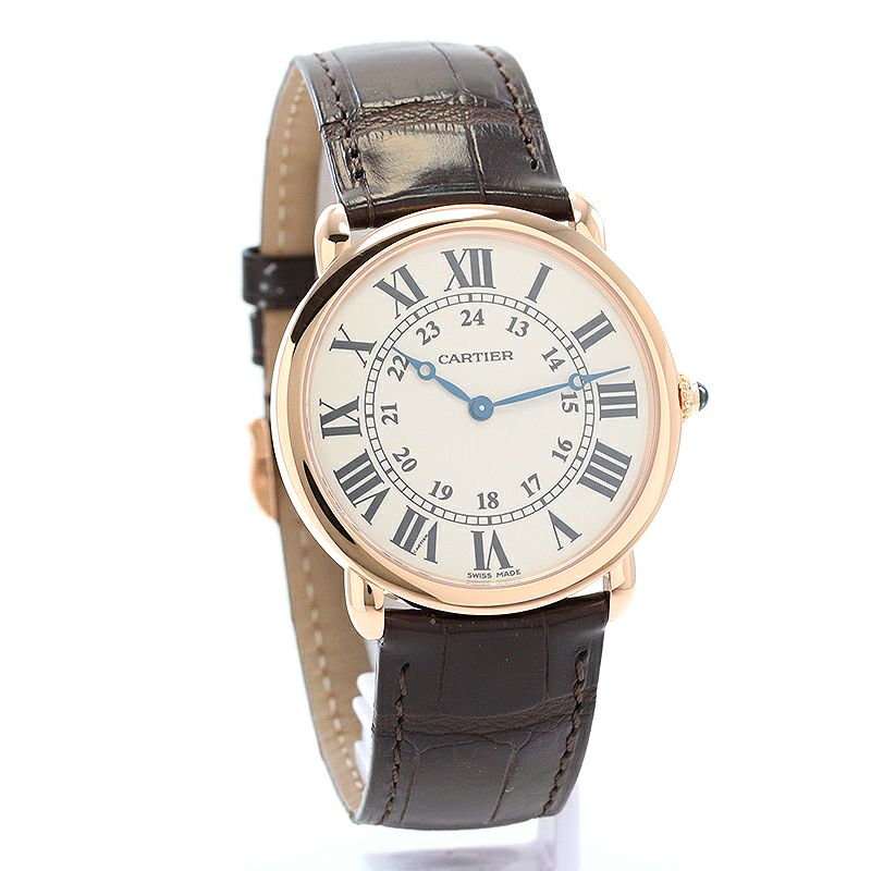【中古】CARTIER RONDE LOUIS CARTIER LARGE MODEL カルティエ ロンド ルイ カルティエ LM 36MM W6800251