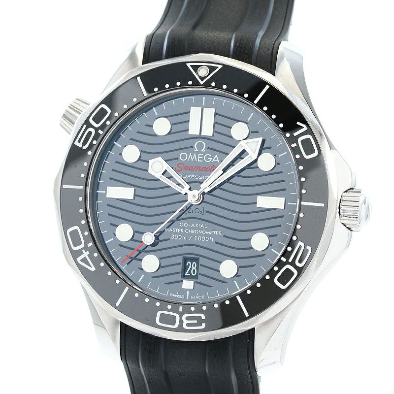 【中古】OMEGA SEAMASTER DIVER MASTER CHRONOMETER オメガ シーマスター ダイバー 300M マスタークロノメーター 42MM 210.32.42.20.01.001