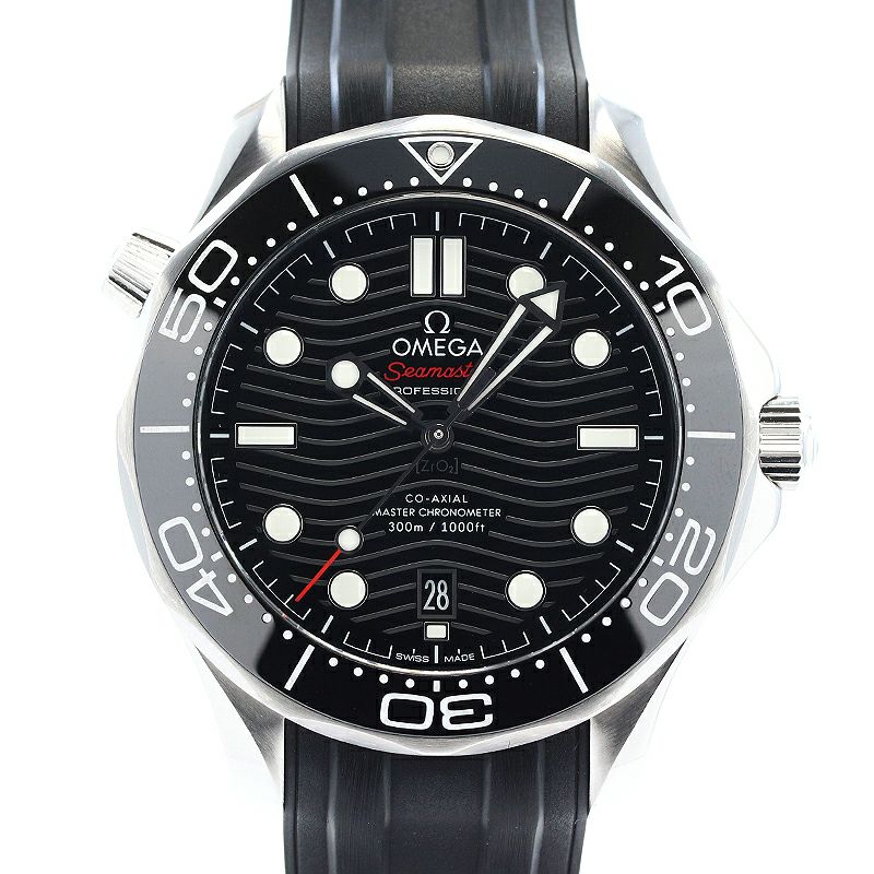 【中古】OMEGA SEAMASTER DIVER MASTER CHRONOMETER オメガ シーマスター ダイバー 300M マスタークロノメーター 42MM 210.32.42.20.01.001