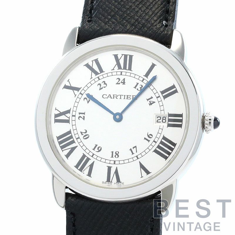 中古】CARTIER RONDE SOLO DE CARTIER 36MM カルティエ ロンド ソロ