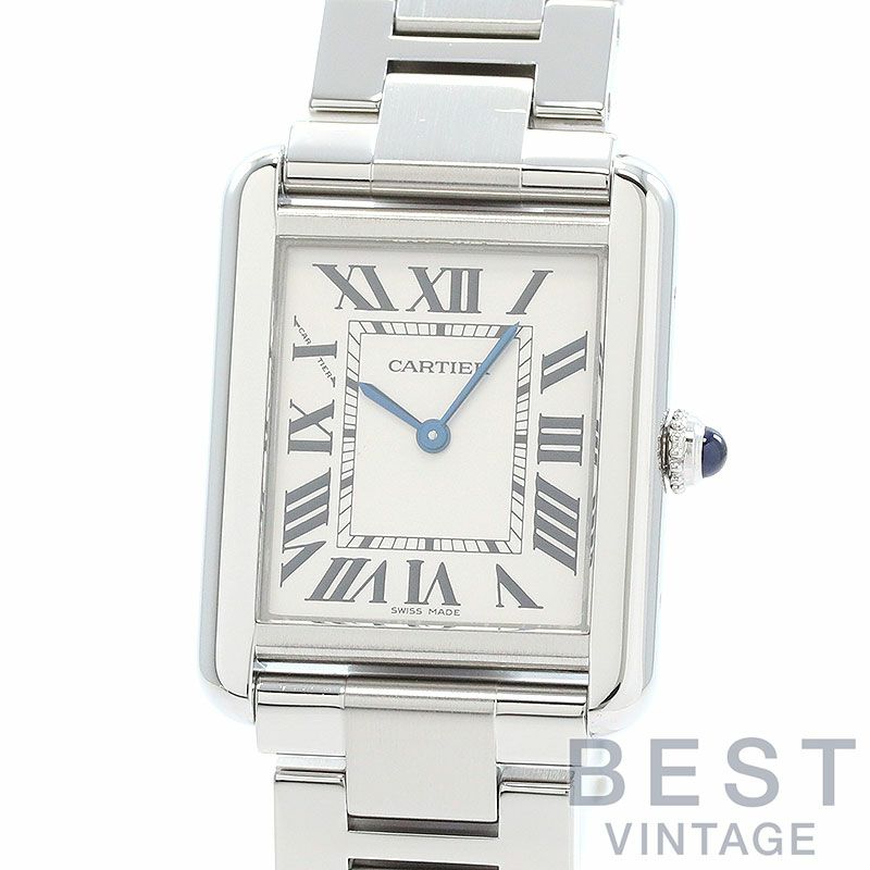 【中古】CARTIER TANK SOLO SMALL MODEL カルティエ タンクソロ SM W5200013