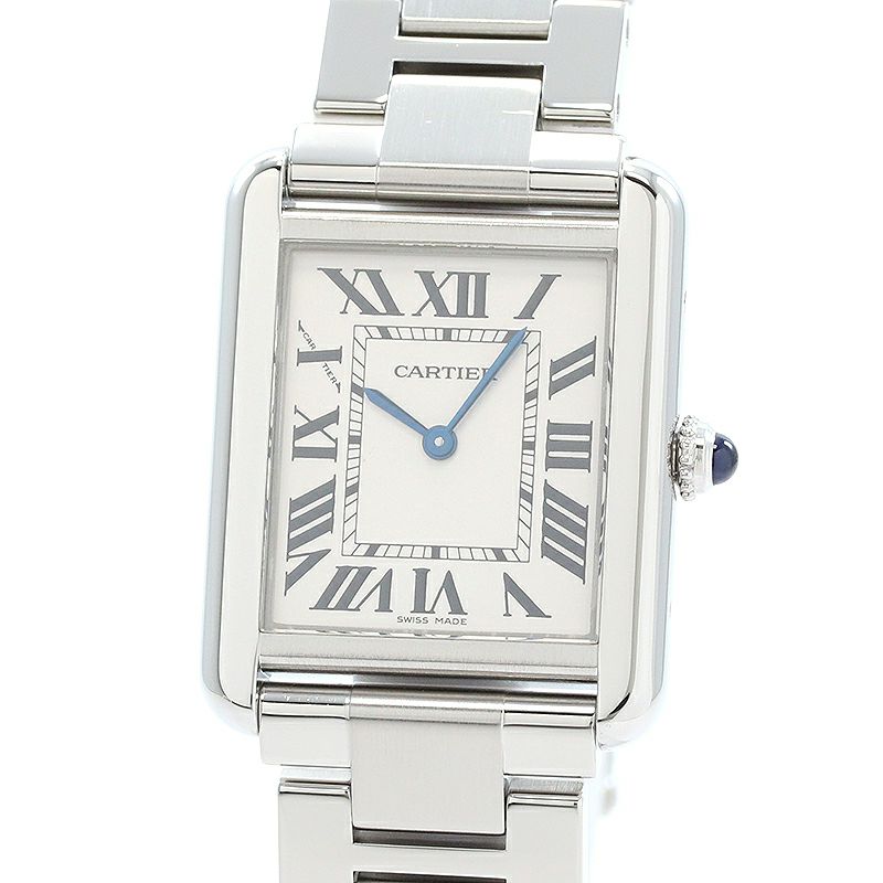 【中古】CARTIER TANK SOLO SMALL MODEL カルティエ タンクソロ SM W5200013