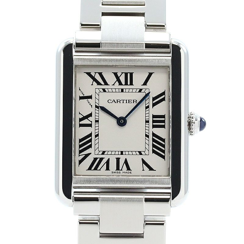 【中古】CARTIER TANK SOLO SMALL MODEL カルティエ タンクソロ SM W5200013