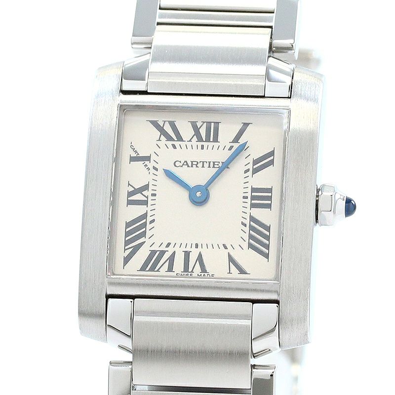 【中古】CARTIER TANK FRANCAISE SMALL MODEL カルティエ タンク フランセーズ SM W51008Q3