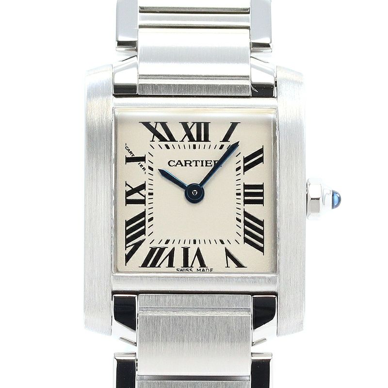 【中古】CARTIER TANK FRANCAISE SMALL MODEL カルティエ タンク フランセーズ SM W51008Q3