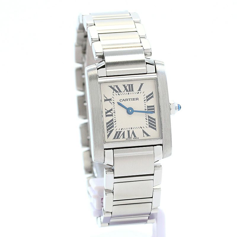 【中古】CARTIER TANK FRANCAISE SMALL MODEL カルティエ タンク フランセーズ SM W51008Q3
