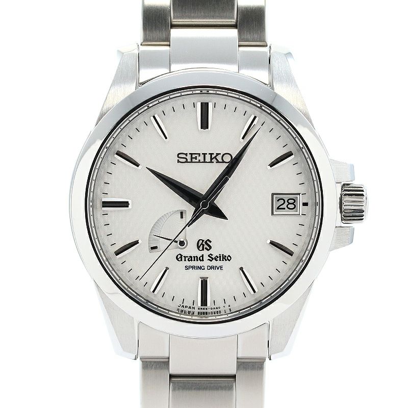 【中古】GRAND SEIKO 9R SPRING DRIVE POWER RESERVE グランドセイコー 9R スプリングドライブ パワーリザーブ SBGA025(9R65-0AG1)