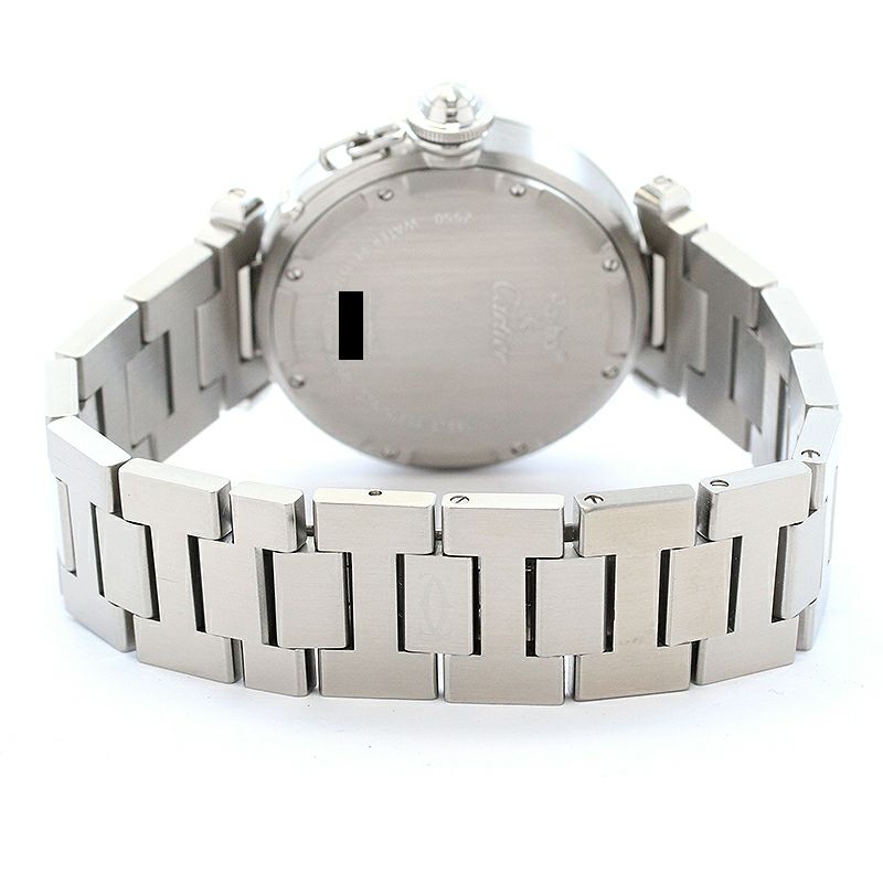 【中古】CARTIER PASHA C DE CARTIER MERIDIAN 35MM カルティエ パシャC ドゥ カルティエ メリディアン 35MM W31049M7