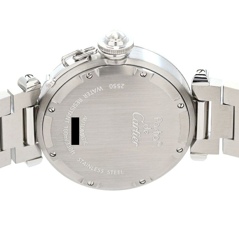 【中古】CARTIER PASHA C DE CARTIER MERIDIAN 35MM カルティエ パシャC ドゥ カルティエ メリディアン 35MM W31049M7