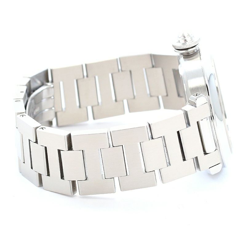 【中古】CARTIER PASHA C DE CARTIER 35MM BIG DATE カルティエ パシャC ドゥ カルティエ 35MM ビッグデイト W31055M7