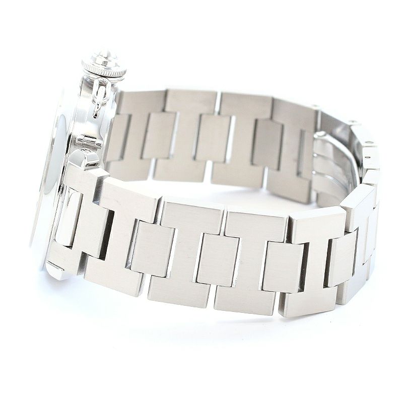 中古】CARTIER PASHA C DE CARTIER 35MM BIG DATE カルティエ パシャC  