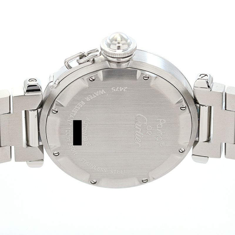 【中古】CARTIER PASHA C DE CARTIER 35MM BIG DATE カルティエ パシャC ドゥ カルティエ 35MM ビッグデイト W31055M7