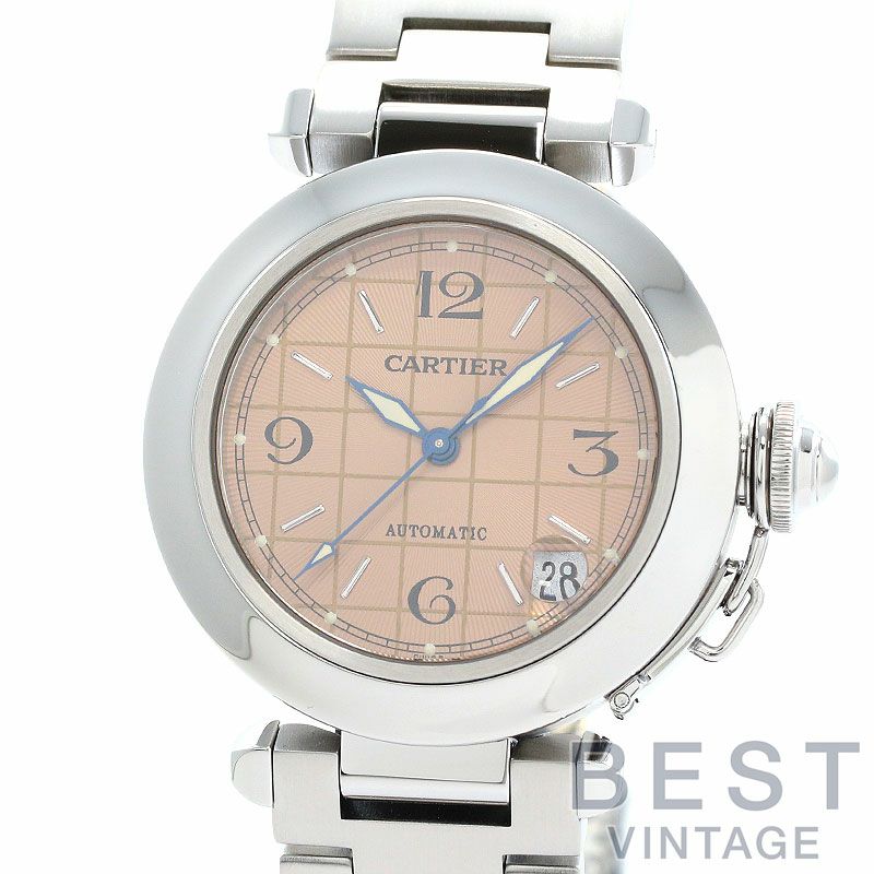 【中古】CARTIER PASHA C DE CARTIER カルティエ パシャC ドゥ カルティエ W31024M7