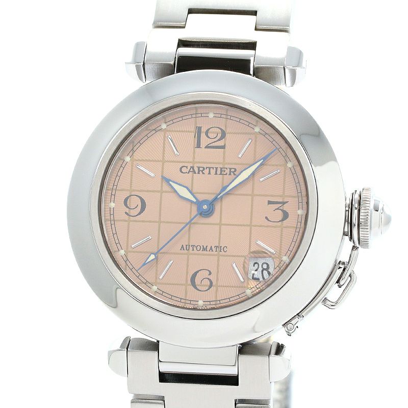 【中古】CARTIER PASHA C DE CARTIER カルティエ パシャC ドゥ カルティエ W31024M7