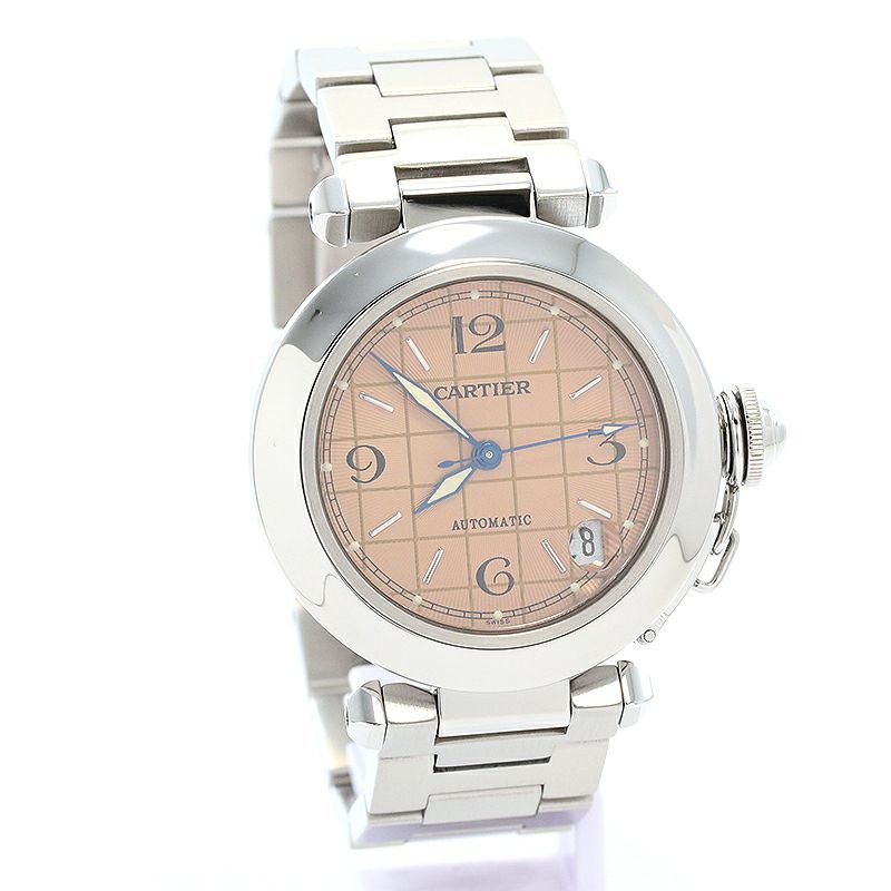 【中古】CARTIER PASHA C DE CARTIER カルティエ パシャC ドゥ カルティエ W31024M7