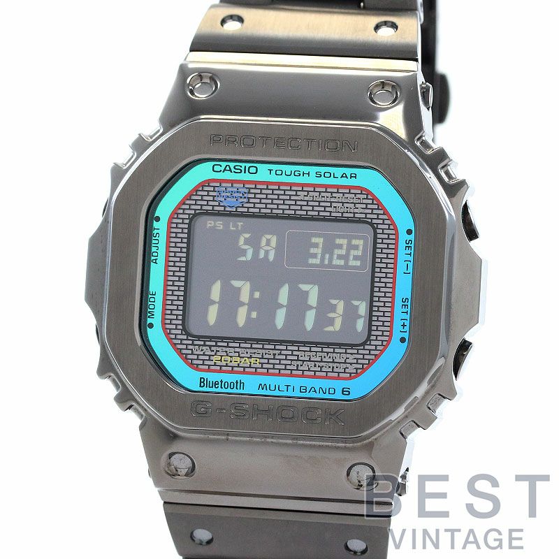 【中古】CASIO G-SHOCK FULL METAL 5000 SERIES カシオ Gショック フルメタル 5000シリーズ GMW-B5000BPC-1JF