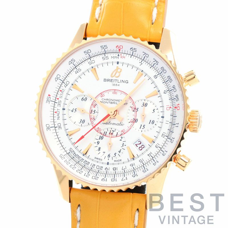 【中古】BREITLING MONTBRILLANT 01 LIMITED ブライトリング モンブリラン 01 リミテッド RB013112/G710/766P/R18D.1 (R033G10WBD)