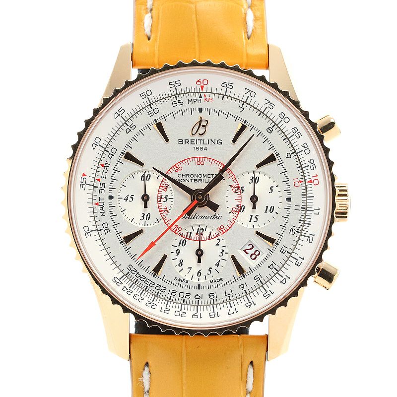 【中古】BREITLING MONTBRILLANT 01 LIMITED ブライトリング モンブリラン 01 リミテッド RB013112/G710/766P/R18D.1 (R033G10WBD)