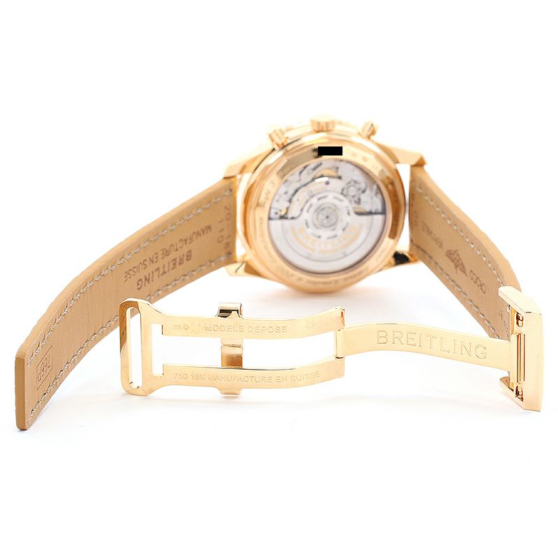 【中古】BREITLING MONTBRILLANT 01 LIMITED ブライトリング モンブリラン 01 リミテッド RB013112/G710/766P/R18D.1 (R033G10WBD)