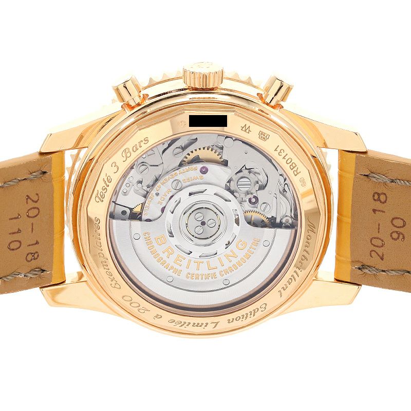 【中古】BREITLING MONTBRILLANT 01 LIMITED ブライトリング モンブリラン 01 リミテッド RB013112/G710/766P/R18D.1 (R033G10WBD)